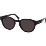 Schwarze Lacoste Quadratische Sonnenbrillen mit Sehstärke aus Kunststoff für Damen 