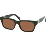Grüne Lacoste Quadratische Sonnenbrillen mit Sehstärke aus Kunststoff für Herren 