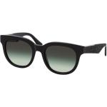 Schwarze Lacoste Runde Sonnenbrillen mit Sehstärke aus Kunststoff für Damen 