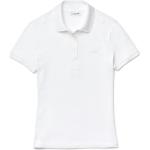 Weiße Kurzärmelige Lacoste White Kurzarm-Poloshirts für Herren 
