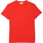 Reduzierte Orange Lacoste T-Shirts aus Baumwolle für Herren Größe 4 XL 