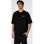 Schwarze Lacoste T-Shirts aus Baumwolle für Herren Größe XL 