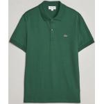 Grüne Bestickte Kurzärmelige Lacoste Kurzarm-Poloshirts für Herren Größe 3 XL 