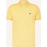 Gelbe Lacoste Classic Herrenpoloshirts & Herrenpolohemden aus Baumwolle Übergrößen 