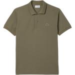 Reduzierte Grüne Lacoste Herrenpoloshirts & Herrenpolohemden aus Baumwolle Größe 4 XL 