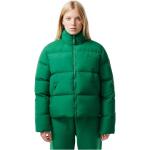 Reduzierte Grüne Lacoste Daunenjacken aus Polyester für Damen Größe S für den für den Winter 