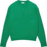 Grüne Elegante Lacoste Damensweatshirts aus Wolle 