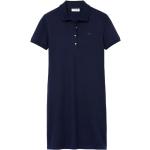 Reduzierte Blaue Lacoste Shirtkleider aus Baumwolle für Damen Größe M 