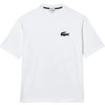 Reduzierte Weiße Lacoste White T-Shirts für Herren Größe XL 
