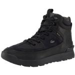 Reduzierte Schwarze Lacoste Gore Tex High Top Sneaker & Sneaker Boots aus Leder atmungsaktiv für Herren Größe 42,5 