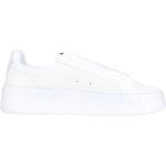 Reduzierte Weiße Lacoste White Low Sneaker für Damen Größe 36 
