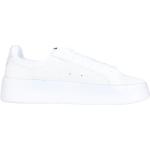 Reduzierte Weiße Lacoste White Low Sneaker für Damen Größe 40 für den für den Frühling 