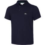 Marineblaue Lacoste Sport Bio Herrenpoloshirts & Herrenpolohemden aus Baumwolle 