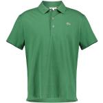 Reduzierte Smaragdgrüne Unifarbene Casual Kurzärmelige Lacoste Sport Kurzarm-Poloshirts aus Baumwolle für Herren 