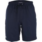 Lacoste SPORT Tennis Shorts in solid diamond weave taffeta (GH353T) navy blue