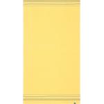 Gelbe Gestreifte Lacoste Bio Badehandtücher & Badetücher aus Frottee 70x140 