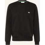 Schwarze Lacoste Herrensweatshirts aus Baumwolle Größe XL 