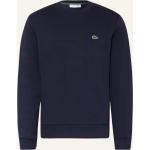 Dunkelblaue Lacoste Herrensweatshirts aus Baumwolle Größe 4 XL 