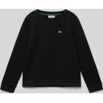 Schwarze Lacoste Kindersweatshirts aus Baumwollmischung für Jungen Größe 152 