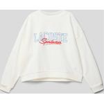 Weiße Lacoste Kindersweatshirts aus Baumwolle für Mädchen Größe 164 