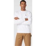 Weiße Unifarbene Lacoste Herrensweatshirts aus Baumwolle Größe 3 XL 