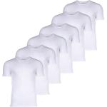 Reduzierte Weiße Unifarbene Lacoste Rundhals-Ausschnitt T-Shirts für Herren Größe XXL 6-teilig 