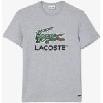 Grüne Unifarbene Sportliche Lacoste T-Shirts aus Baumwolle für Herren Größe L für den für den Sommer 