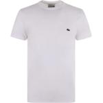 Reduzierte Weiße Lacoste White T-Shirts aus Baumwolle für Herren Größe 3 XL 