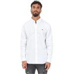 Reduzierte Weiße Bestickte Casual Lacoste White Businesskleidung für Herren Größe 6 XL 