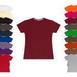 Taupefarbene T-Shirts aus Jersey für Damen Größe L 