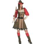 Rote Funny Fashion Robin Hood Robin Gangster-Kostüme für Damen Größe S 