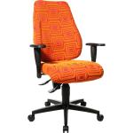 Orange Topstar Sitness Bürostühle & Schreibtischstühle aus Stoff höhenverstellbar 