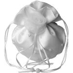 Offwhitefarbene LadyMYP Brauttaschen & Brautbeutel mit Perlen für Damen für die Braut 
