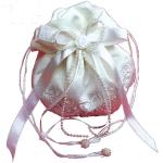 Cremefarbene Blumenmuster LadyMYP Brauttaschen & Brautbeutel mit Blumenmotiv für Damen für die Braut 
