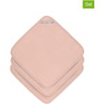 Reduzierte Pinke Lässig Waschlappen aus Baumwolle 3-teilig 
