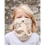 Weiße Animal-Print Lässig Kinderhalstücher mit Leopard-Motiv für Mädchen 
