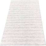 Reduzierte Graue Moderne Carpet City Rechteckige Läufer aus Kunstfaser UV-beständig 80x150 