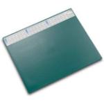 (14.86 EUR / Stück) Läufer Schreibunterlage Durella DS 44651 mit Kalenderstreifen grün 65x52cm Kunststoff