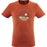 Orange Kurzärmelige Lafuma M T-Shirts für Herren Größe M 