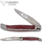 Laguiole en Aubrac Taschenmesser Amaranth Doppelplatine L0711ATIF 11 cm Messer