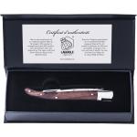 Laguiole Taschenmesser mit Hartholzgriff, 19 cm - verschiedene Farben - Rose Wood