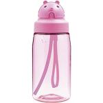 Laken OBY Kids Tritan Kinderflasche, OBY Kappe mit Strohhalm 0,45L Pink