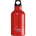 Laken Trinkflasche Futura Schmal, Red, 0.35 Liter, TE3R
