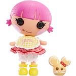 Lalaloopsy Littles Puppe - Sprinkle Spice Cookie mit Keksmäuschen - 18 cm Bäckerpuppe mit rosa & gelbem Outfit - 2-in-1 Verpackung - Für Kinder von 3 bis 103 Jahren - Exklusiv bei Amazon