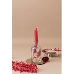 Reduzierte Rote Kerzenständer & Kerzenhalter aus Glas 