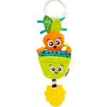 LAMAZE Candy The Carrot, Mini Clip on Pram and Pushchair Newborn Baby Toy, Sensory Toy for Babies with Colours and Sounds, Development Toy for Boys and Girls Aged 0 Months +, Multicoloured