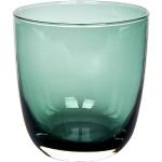Grüne Lambert Runde Becher & Trinkbecher 400 ml aus Glas mundgeblasen 6-teilig 