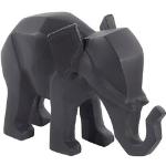 Schwarze 13 cm Lambert Elefanten Figuren matt 