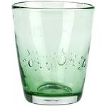 Reduzierte Grüne Lambert Wassergläser aus Glas mundgeblasen 