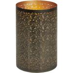 Braune 20 cm Lambert Runde Kerzenständer & Kerzenhalter aus Metall 